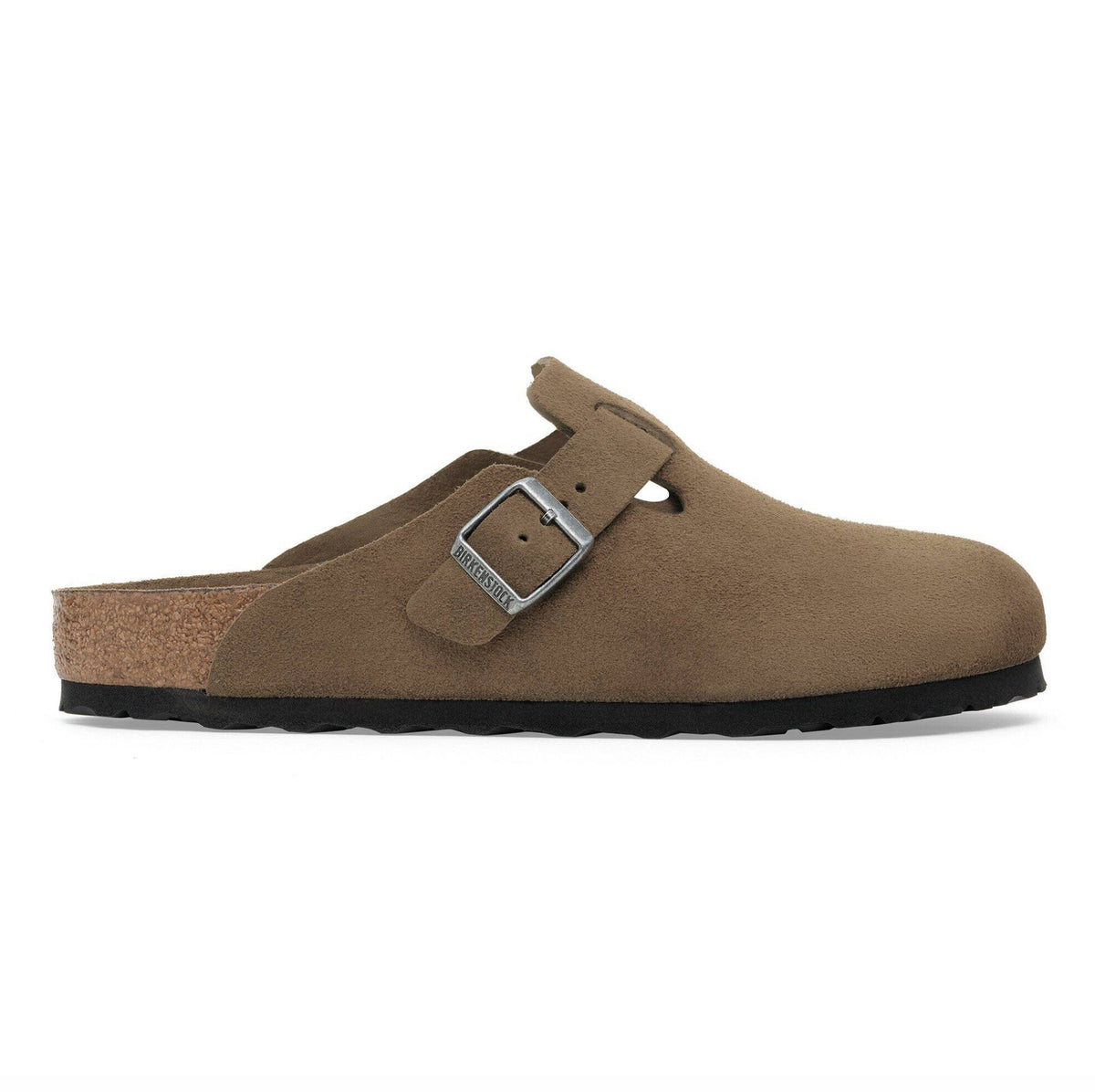 Ciabatta BIRKENSTOCK Boston 1030861 - Suede Dark Tea