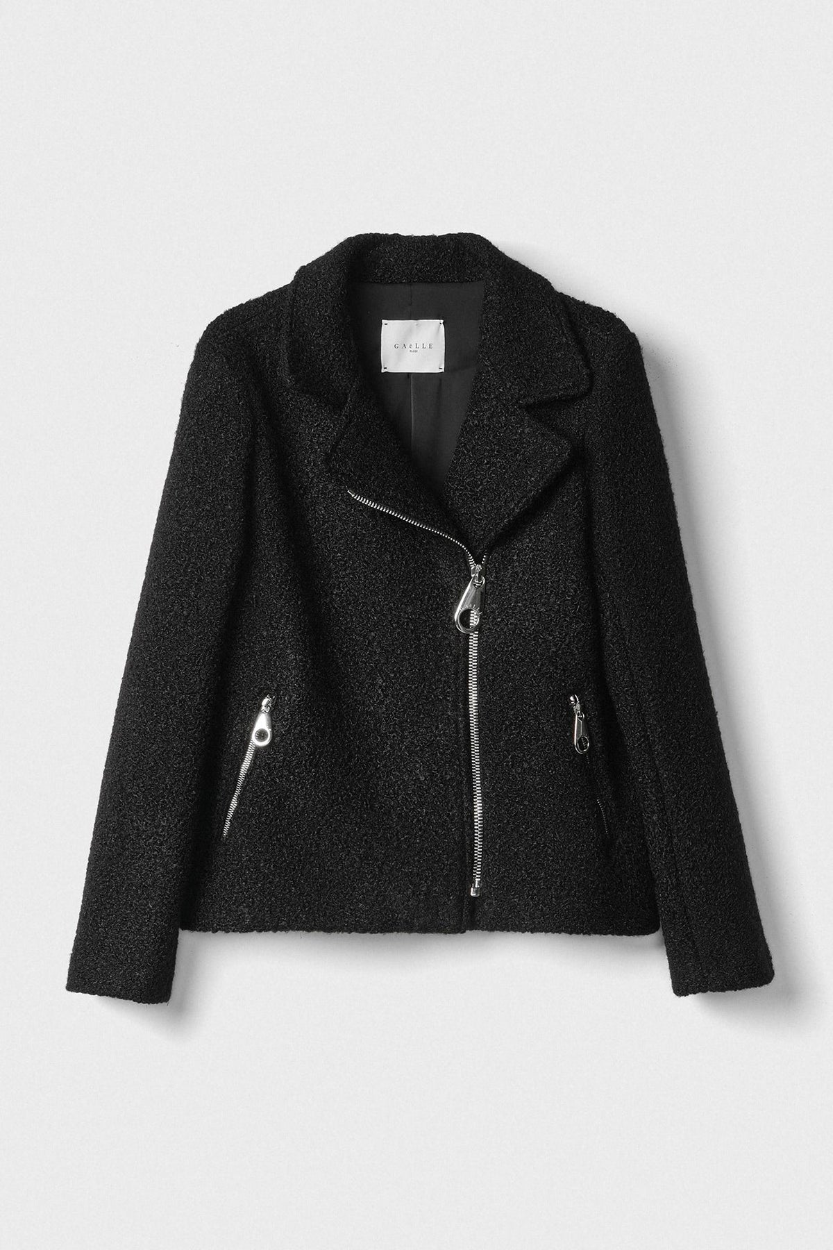 Chiodo in panno GAELLE PARIS GAABW06570 - Nero
