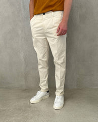 CLARK Alfred trousers-T095 004 - Ivory