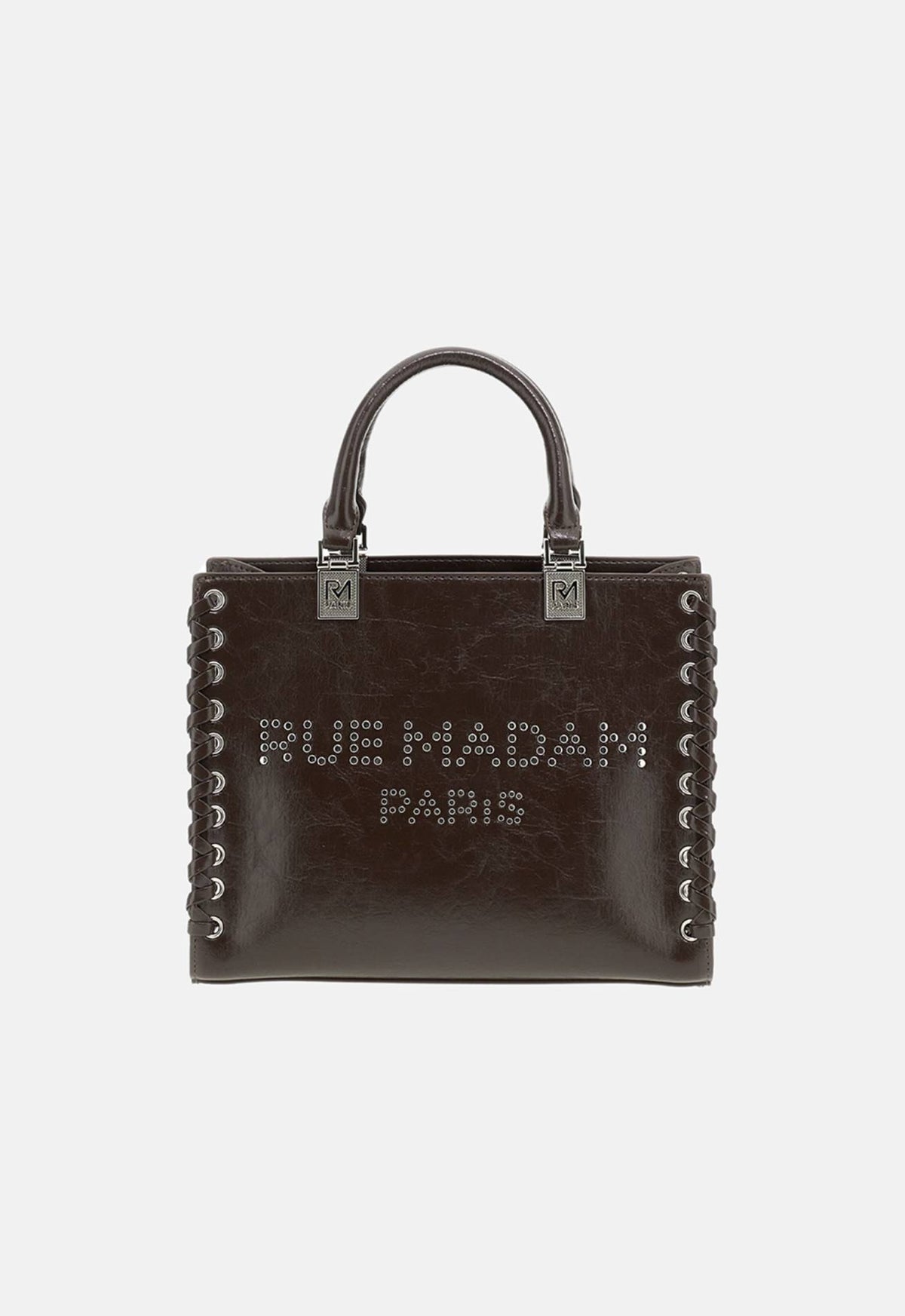 Borsa RUE MADAM SIOUX MINI TOTE - Dark Brown