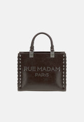 Borsa RUE MADAM SIOUX MINI TOTE - Dark Brown
