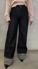 Pantalone Slouchy GSD Zefiro 6 - Denim Balck