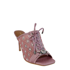Sandalo con tacco KURT GEIGER Mansion Corset  - Pale Pink