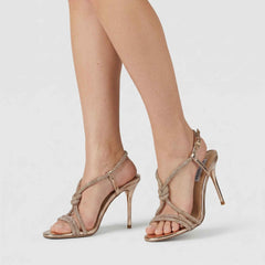 Sandalo con tacco STEVE MADDEN REGALE - Rose Gold