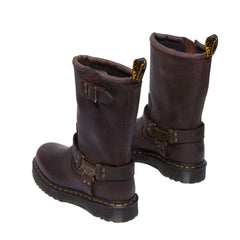 Biker DR MARTENS Anistone Hi 31901201 - Dark Brown