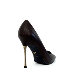 Décolleté GOLD&GOLD GP846 - Caffè
