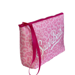 Pochette SAINT BARTH ALINE - Pastel Leopard 01355H
