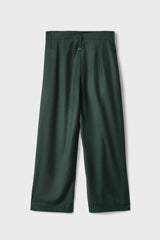 Pantalone vita media con pinces GAELLE PARIS GAABW06701 - Verde Bosco