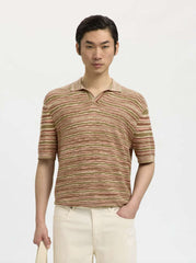 T-shirt in maglia SELECTED 16100068 - Deep Lichen Green Multi color