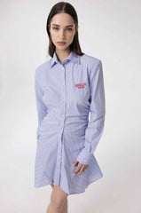 Abito GAELLE GAABW09846 - Azzurro righe