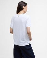 T-shirt Ava BARBOUR LML0885 - White
