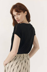 T-shirt ARTLOVE EVALIE - Black