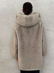Pelliccia lunga BULLY 7223 Eco Fur - Perla