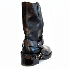 Stivale Biker OVYE ICMIA142 - Testa di moro