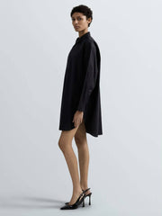 Abito corto in cotone REPLAY W9238 .000.85480. 098 - Nero