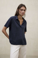 Polo ECOALF TROMS - Storm Blue