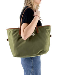 City Bag Nylon SAINT BARTH 00219L - Verde Oliva