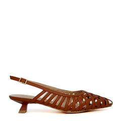 Slingback FRANCESCO MILANO G15-04A - Marrone