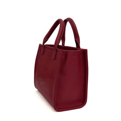 Borsa a mano SAINT BARTH VANITY MIDI - Leather Bordeaux 00777I