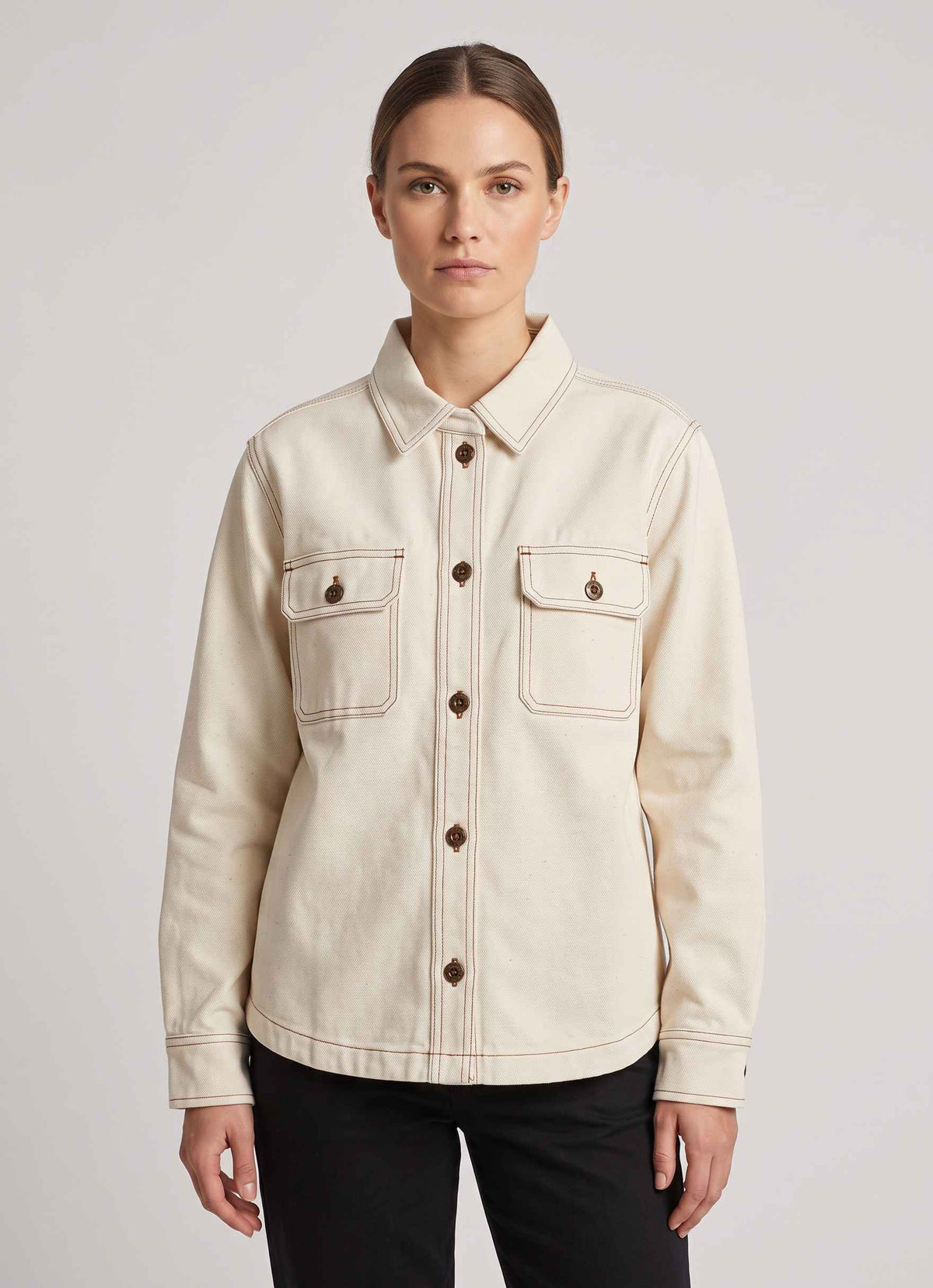 Camicia FILSON DENIM TWILL FWCAM0020 - Natural Seed