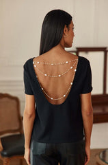 T-shirt LA PETIT ETOILE TECY - Nero