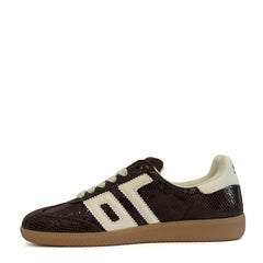 Sneaker BACK 70 CLOUD L001 - Lizard Coffee/Butter