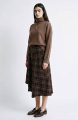 Gonna midi ARTLOVE CLELINE - Brown