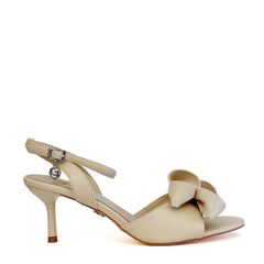 Sandalo con tacco GOLD&GOLD FG02 - Nude