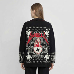 Giacca in maglia GAELLE PARIS GAABW07202 - Nero