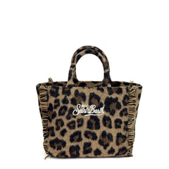 Borsa a mano SAINT BARTH VANITY MINI FELT - Leopard 00223I