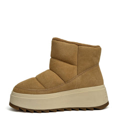 ASH MALICA BIS Platform Sneaker - Suede Camel