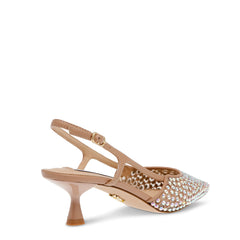 Slingback STEVE MADDEN LEGACI - Clear Rhinestone Mesh