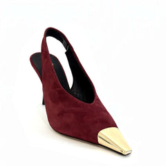 Décolleté DIVINE FOLLIE POL04 - Camoscio Bordeaux