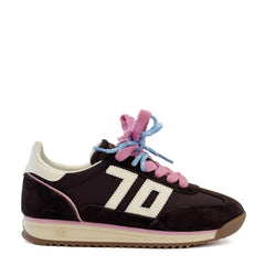 Sneaker BACK 7O JOGGER NS003 - Spongy Nylon Coffee/Butter