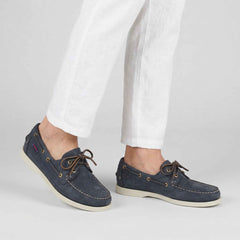 Mocassino SEBAGO Docksides Portland Nubuck 7000GA0 - Blue Universe