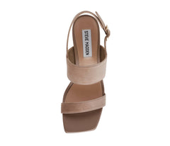 Sandalo con tacco STEVE MADDEN WENDIE - Suede Taupe