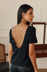 T-shirt LA PETIT ETOILE TECY - Nero