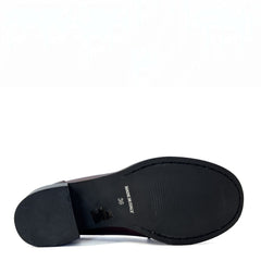 Mocassino con tacco JULIE DEE MW000 - Bordeaux