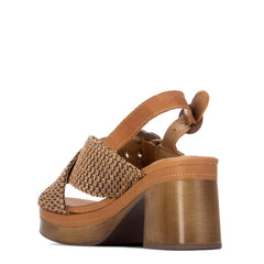 Sandalo con zeppa CARMELA 16315701 - Camel