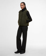 Gilet in pile Luciana BARBOUR LFL0079 OL51 - Olive