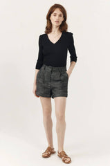 T-shirt manica lunga  ARTLOVE SOLINE - Black