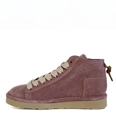 Polacchino P003 PANCHIC Suede Faux Fur  - Brownrose