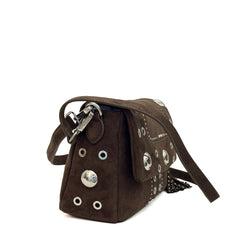 Borsa a spalla LA CARRIE ETHNIC STEPHY 152P-BA-140-SUE - Suede Green