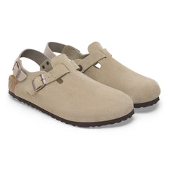 Ciabatta BIRKENSTOCK Tokio 1028323 - Suede Taupe