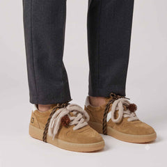 Sneaker  D.A.T.E. COURT 2.0 W - Suede Camel