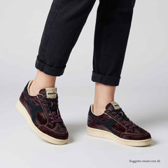 Sneaker DIADORA PRESTIGE HORSY CROCO WN 201.183361 - Viola