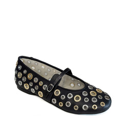 Ballerina STEVE MADDEN REJOICE-S - Black/Sil/Gold