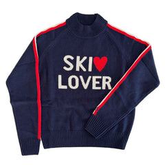 Maglione SAINT BARTH PEAK - Ski Lover Blu 00446I