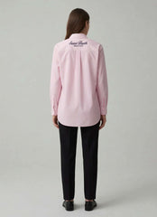 Camicia SAINT BARTH BRIGITTE - Cotton Stripes 01365L Bianco/Rosa