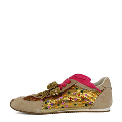 Sneaker KURT GEIGER Islington Bow - Gold